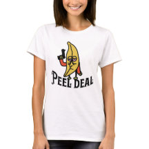 Peel Deal: Go Bananas rolig design damtröja