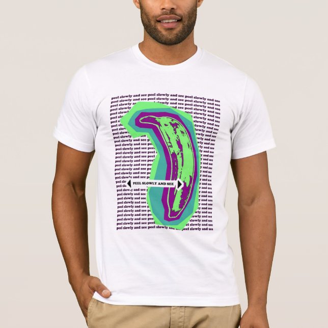 Peel långsamt t-shirt (Framsida)