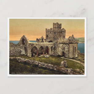 Peel, St. Germains Cathedral, Isle of Man, England Vykort