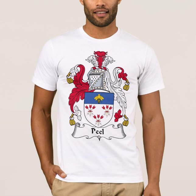 Peelfamiljvapensköld Tee (Framsida)