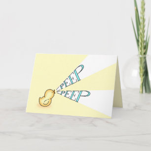 Peep Little Chick, Påsk Card Helgkort