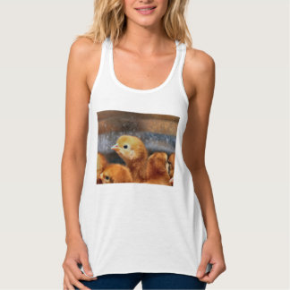 Peep Peep Linne Med Racerback