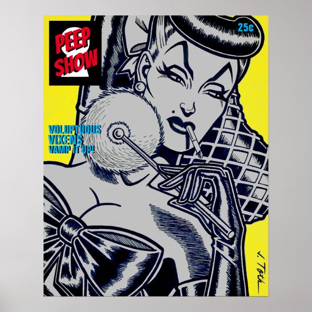 Peep Show/Cover Poster (Framsidan)