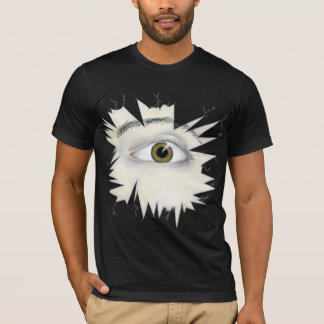 Peep Show in Black Tee Shirt