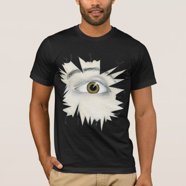 Peep Show in Black Tee Shirt (Framsida)