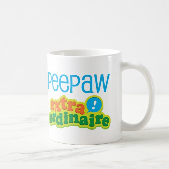 Peepaw Extraordinaire gåvaidé Kaffemugg (Höger)