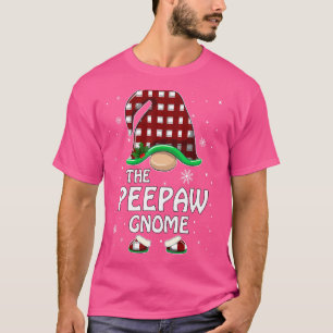 Peepaw Gnome Buffalo Red Play Matching Family Chr T Shirt