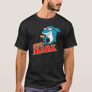Peepaw Shark Wearing Coola Sunglasses Vin Älskare T Shirt