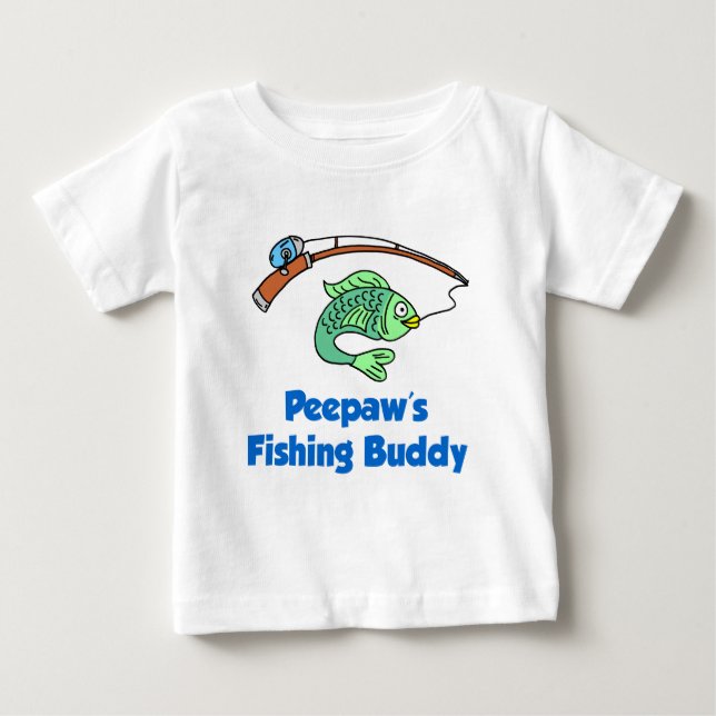 Peepaw's Fishing Buddy Tröja (Framsida)
