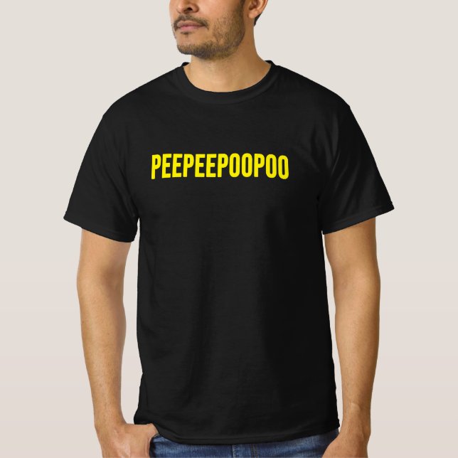 peepepopoo t shirt (Framsida)