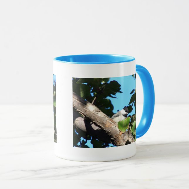Peeping Bird Mug Mugg (Framsida höger)