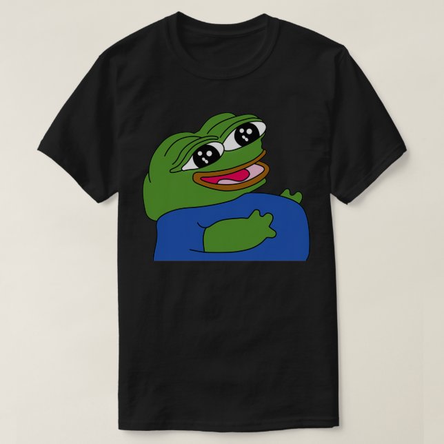 peepoFat Emote Hög kvalitet T Shirt (Design framsida)