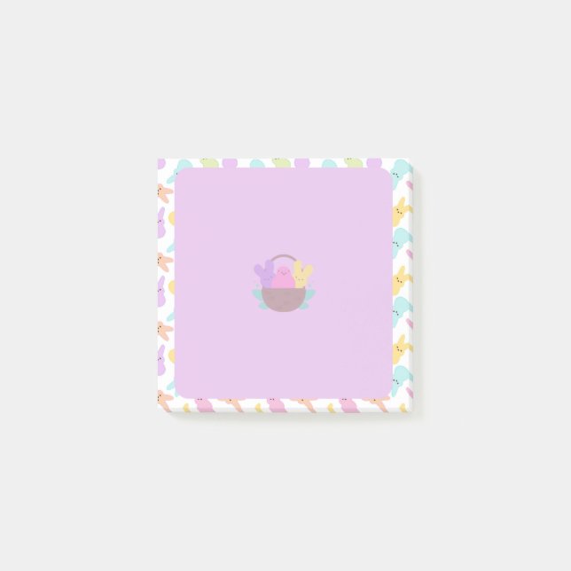 Peeps i A Basket Post-it Block (Framsida)