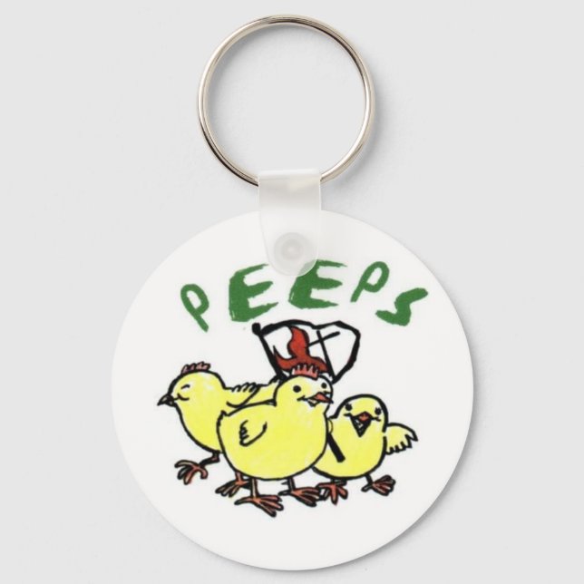 PEEPS-Nyckelring Nyckelring (Framsida)
