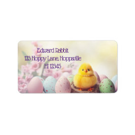 Peeps & Paket: Sweet Påsk Delivery Adressetikett