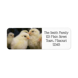 Peeps Returadress Etikett