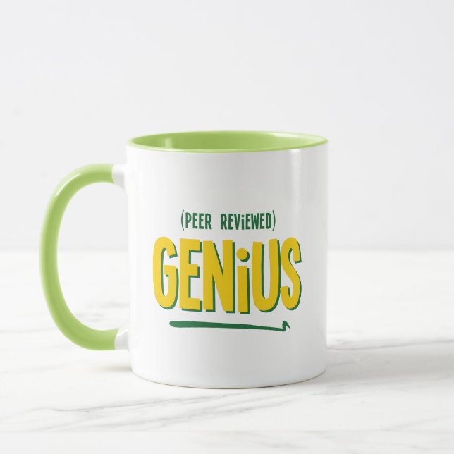 Peer Revized Genius Coffee Mugg (Vänster)