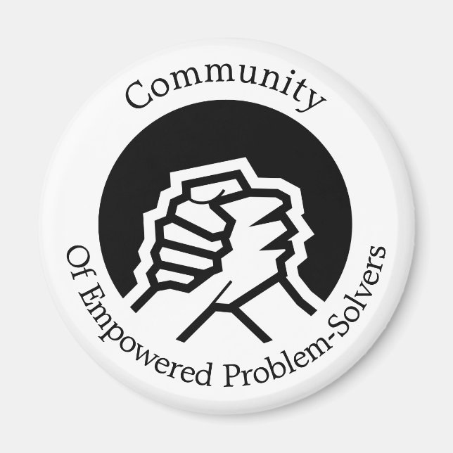 peer support-magnet magnet (Framsidan)