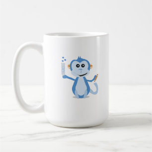 PeerJ mugg med apan