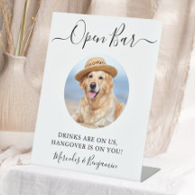 Peet Hund Bröllop Open Pub Anpassningsbar Photo Dr