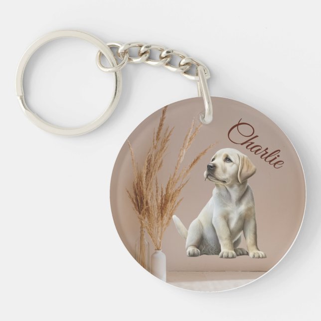 Peet Photo Hund Photo Cat Photo Dubbla Side Round (Framsidan)