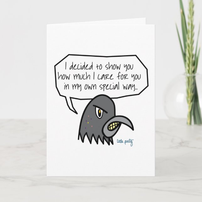 Peety Says... Helgkort (Framsida)