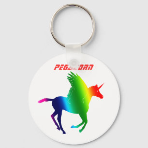 "PEGACORN ", NYCKELRING