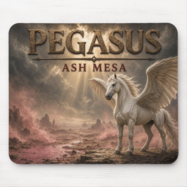 Pegasus Ash Mesa Dark Realism Musmatta (Framsidan)