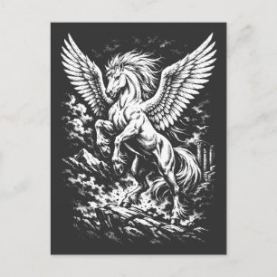 Pegasus - bevingad stormens budbärare vykort