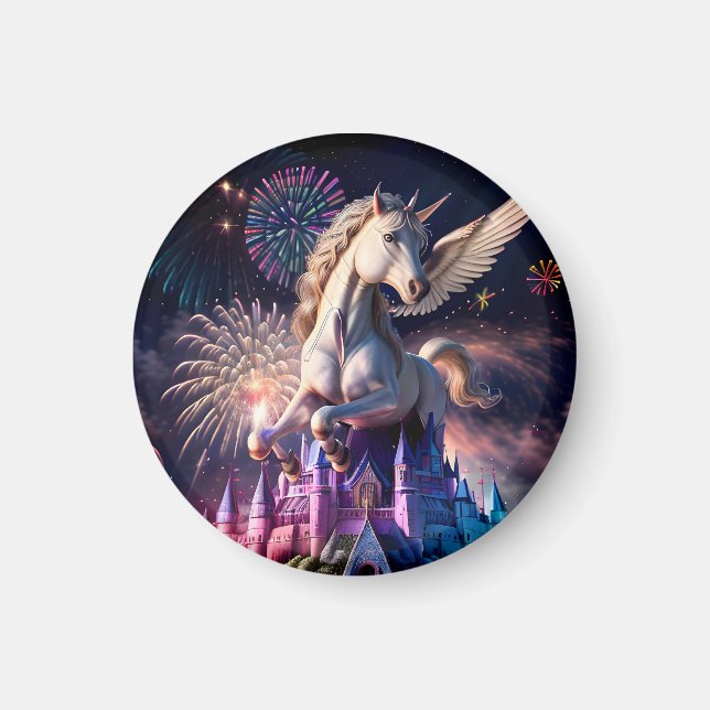 Pegasus Castle One Magnet (Framsidan)