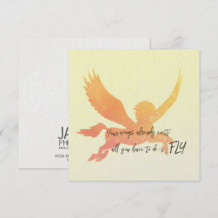 PEGASUS FLIGHT 5,25 x 5,25-kort Inbjudningar
