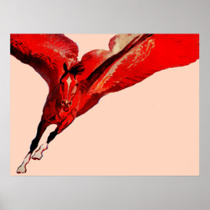 Pegasus, flygande häst poster