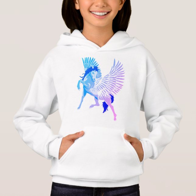 Pegasus grekiska Mythology Winged Horse T Shirt (Framsida)