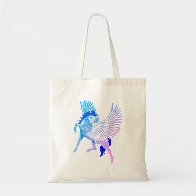 Pegasus grekiska Mythology Winged Horse Tygkasse (Framsidan)