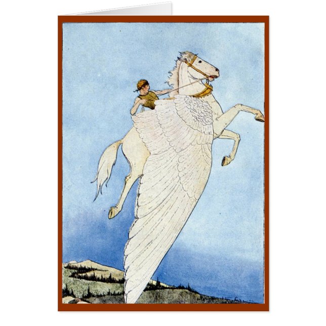 Pegasus Hälsningskort (Framsidan)