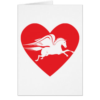 Pegasus Hälsningskort