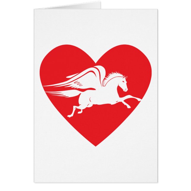 Pegasus Hälsningskort (Framsidan)