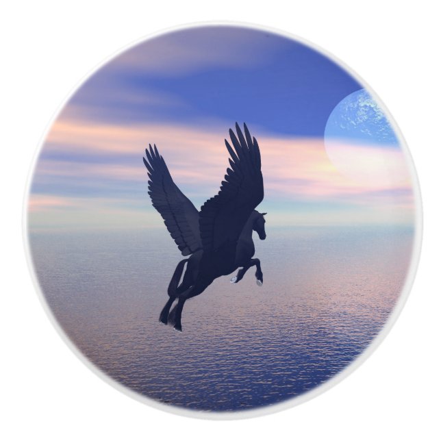 Pegasus i månsken knopp (Framsidan)