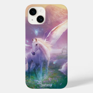 Pegasus i Wildblommor Personalize Namn