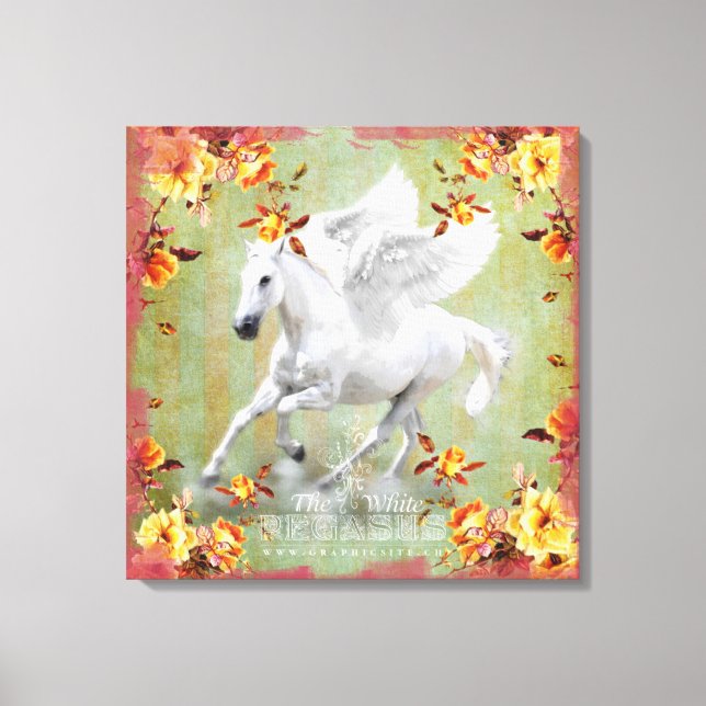 Pegasus II - Wrapped Canvas (Framsida)