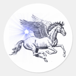 Pegasus klistermärke
