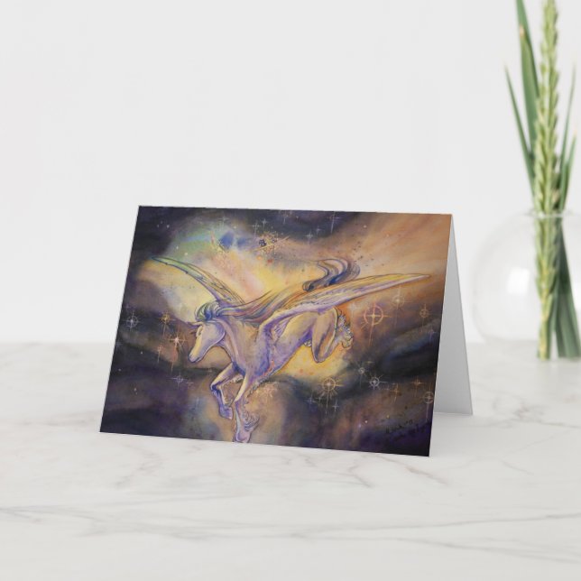 Pegasus med Nebula Kort (Framsida)