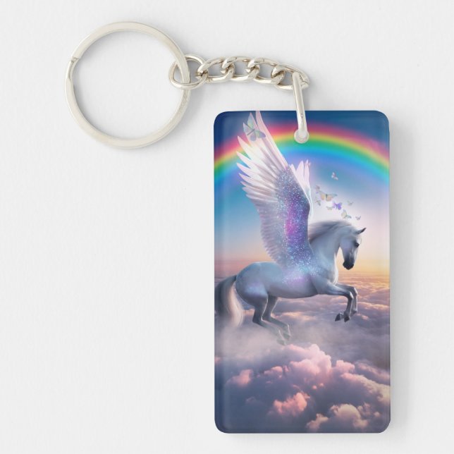 Pegasus med regnbåge (Framsidan)