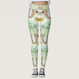 Pegasus mytomorphos med Medusa och Chimera Leggings