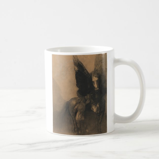 Pegasus och Bellerophon Kaffemugg (Höger)