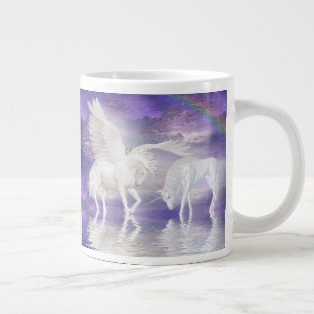 Pegasus och encorn jumbo mugg (Höger)