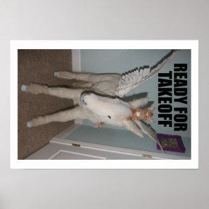 PEGASUS och jägare S. Thomcat Poster