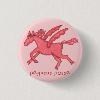 Pegasus Posse 1-1/4" runda Knapp