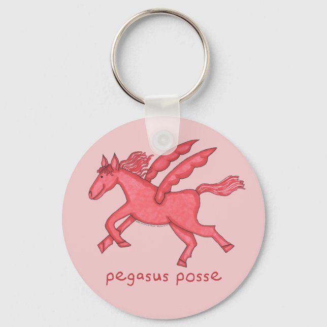 Pegasus Posse Nyckelring (Framsida)