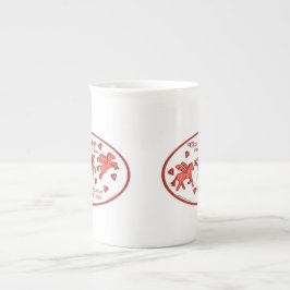 Pegasus Posse Ruby Återträff Benporslin  Mugg